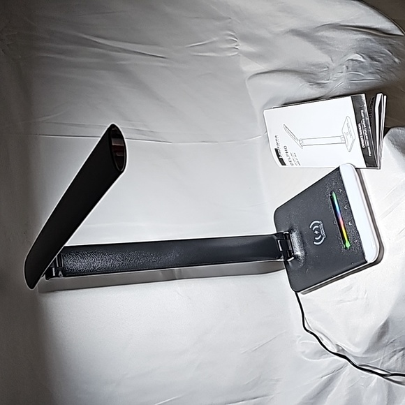 LED Table/Desk Lamp with Wireless Charger - Picture 2 of 9